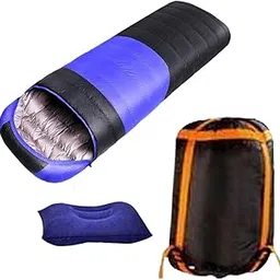 JAZZY PEARLS® Sleeping Bag Men Women Outdoor Sleeping Bag for Hiking Office Travel for Spring 1.45kg-Sporting Goods-Outdoor Sports-Camping & Hiking-Outdoor Sleeping Gear-Sleeping Bags-image-4
