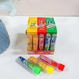 ASFOODS Soft Drink Flavors New Crazy Lipstick Candy | Mirinta, Cool Cola, Spritoo (Jelly Candy) 5 Grams, 30 Pcs-picture-25