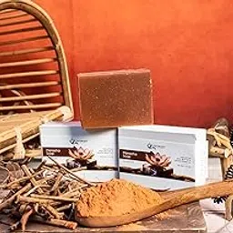 Nature's Joy Manjistha Cold Processed Soap for Skin Brightening and Complexion, Natural Ayurvedic Ingredients, 100g.-picture-39