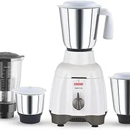 Kanchan Tiara 650W Mixer Grinder | 3 Stainless Steel Jars + 1 Juicer Jar | 3 Speed Control with Overload Protection | Multipurpose Grinding, Mixing & Juicing | 5 Years Motor Warranty-image-45