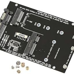 Tobo 2 in 1 Combo NGFF M.2 SATA & mSATA SSD to 2.5inch SATA3.0 Adapter Converter Card,M.2 (NVMe & AHCI) SSD Can not be Supported (TD-423HS-picture-45
