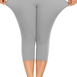pandawears Women's Reg/Plus Size Capri - Stretch Fit-picture-13