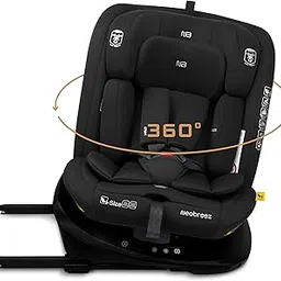 i-VILO Swivel 360° Rotatable Convertible Baby Infant Toddler Car Seat,i-Size ECER129,ISOFIX,Recline&Adjustable,Side Impact Protection,Memory Foam 0-12yrs,40-150cm/0-36kg,Group 0+/1/2/4-picture-14