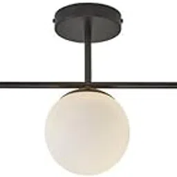 Chandni Décor Ceiling Light, 3-Bulb, Black-picture-42