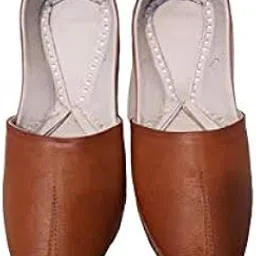 prajapati handicraft Prajapati Handicrafts Men's Leather Punjabi/Mojari Jutti Design-54-picture-19