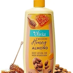 Olivia Honey Almond Deep Hydration Body Lotion | For Soft, Nourishing And Glowing Skin | With Honey, Almonds, Olive Oil, And Vitamin E | 650Ml-picture-41