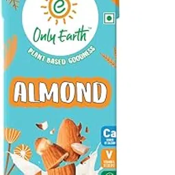 Only Earth Almond Beverage | Unsweetened Drink | Lactose Free | Preservatives Free | Plant Based | Dairy Alternative | Source of Calcium | Source of Vitamin D, B1, B2 & B12 | Made with Natural Ingredients | 1 Litre-picture-28