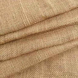 DOUBLE R BAGS Jute N Fabrics,Laminated Rocket Natural Color Jute Fabric, Used for Making Jute Bags, Art & Craft,Home DECORE, Matting (125CM X 2M) image 1
