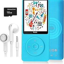 MP3 Player, Music Player with 16GB Micro SD Card, Build-in Speaker/Photo/Video Play/FM Radio/Voice Recorder/E-Book Reader, Supports up to 128GB-picture-23