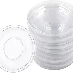 50Pcs Eyelash Trays Poly Empty Makeup Beauty Salons Home Clear Round | Makeup | Eyes | False Eyelashes & Adhesives-picture-50