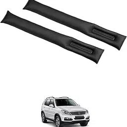 LOVMOTO Car Interior Accessories Universal Car Seat Gap Filler Storage Box for Leather Car Seat Gaps Seat Organiser Car Side Seat Catcher car storage organizer Comfortable With Ssang-Yong Rext-on-picture-32