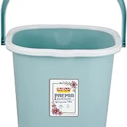 RATAN PLASTICWARE Premia Bucket (18L X 1) - Mint|Light Weight and Easy to Carry|Perfect for Use in Bathrooms, Kitchen & Wet Utility Areas-picture-18