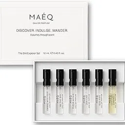 MAEQ Discovery Set, 2x6 ml Liquid Perfume Trial Set For Men & Women | Premium Eau De Parfum, Woody, Floral, Green, Aqua, Oud, Vanilla Fragrance | 8 Hours Long Lasting Fragrance | Luxury Gift Set For Men & Women-image-50