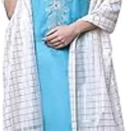 aurelia Blue kurta Palazzo Dupatta-picture-52