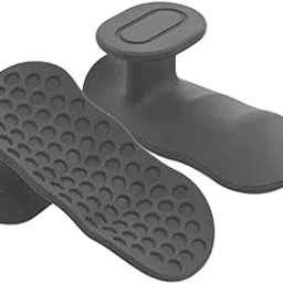 MERISHOPP Weight Lifting Grips Portable Gym Gloves for Crosstraining Fitness Deadlifts Dark Gray-image-71