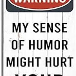 Warning Signs, My Sense of Humor Might Hurt Your Feelings Sign, Funny Door Sign, Decorative Wood Hanging Wood Plaque, Home Bedroom Decor, Man Cave Bar Decor, Farmhouse Wood Wall Decor-picture-35