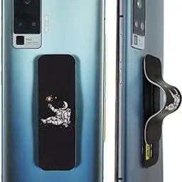 MO-GRIP Finger Grip Selfie Holder & Mobile Stand for iPhones & Android Smartphones - Funky Space Astronaut-picture-13