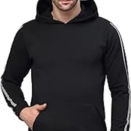 rigo Men Printed Tape Hood Fleece Sweatshirt-picture-20