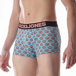 jack & jones Men's Cotton Blend Modern Cartoon Trunks-picture-28