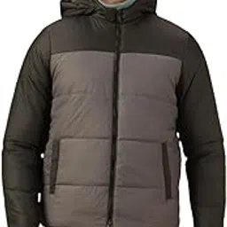 dennis lingo Men Regular Fit Ployseter Colorblock Full Sleeves Hooded Padded Jackets-picture-46