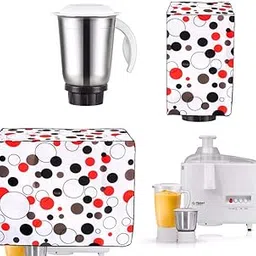 Cool Dealzz Check Printed Cover for Mixer Grinder Full Coverage Cover -Multicolor-picture-23
