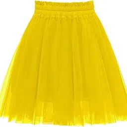mrugneni Net Fabric Short Skirt 1105-picture-32