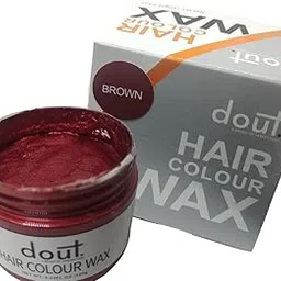 Dout Hair Styling Colour Wax Temporaray Washable Instant Chemical Free 120g (BROWN)-picture-10