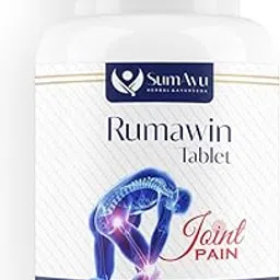 Rumawin Tablet For Joint Pain Relief, Ayurvedic Tablet I 60Tablets I Serving size 1200mg per tablet Made with Ayurvedic Herbs like Ashwagandha Shatavari Ginger Sounth and more specially made for joint and knee pain-image-24