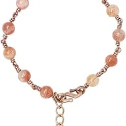 chakradhari Copper Sun Stone Bracelet for Men (8mm) and Women (6mm)-picture-10