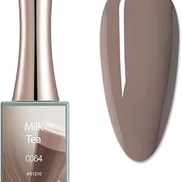 CANNI Gel Nail Polish Milk Tea Gel Series UV Gel Nail Art Starter Manicure Salon DIY at Home - C064-picture-21