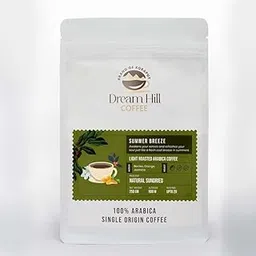 Dream HIll Coffee Summer Breeze - Light Roast | Natural Single Origin, Made With 100% Specialty Grade Arabica Freshly Roasted And Grounded koraput coffee Bag | 250g (pack of 1), Whole Beans-picture-22
