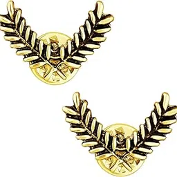 mahi Cross Leaves Collar Pins Set for Formal Shirt,Blazer for Men (PACP1101104PR)-picture-49