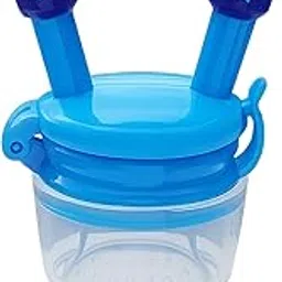Babylak Soft Silicone Baby Feeder, Food & Fruit Feeder for 3 to 12 Months, BPA Free Anti Choking Fruit Pacifier, Teether for Infant (Blue)-picture-11