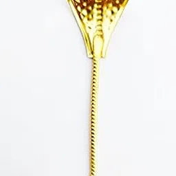 PNP-Light Weight Pure Brass Shivling SES Naag/kal shorp Dosh/Snake for Shivling/Antique Brass Polish Finished (Small, 6g, 3.3x3.3x8cm, Hood Width 8cms-image-0
