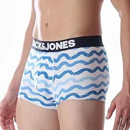jack & jones Men's Cotton Blend Modern Trunks-picture-29