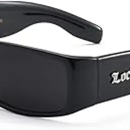 locs 9006 Black Sunglasses | Authentic Gangster Original Lowrider Maddogger Shades-picture-22