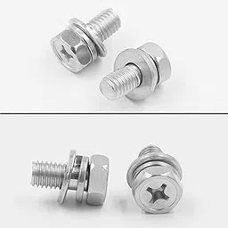 E-Trendo Battery Terminal Screws Stainless Steel | Compatible For Lead Acid Battery and Graphene Battery | 12 Piece Screws Pack-picture-13