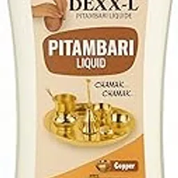 Dexx-L Pitambari Liquid Metal Cleaner – Multi-Metal Polish for Copper, Brass, Silver, Aluminium, Iron & Steel Utensils, Idols & Ornaments | Powerful Instant Shine | 500 ml Bottle-picture-18