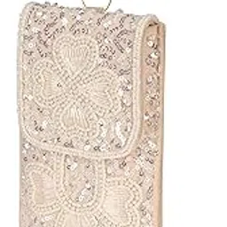 bag in enterprise BAG IN Handmade Beaded Floral Design Pouch for Women, Boho Chic Mobile Purse"-picture-37