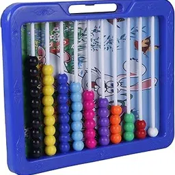 Ratna's Eductional Classic Counting Slate 2 in 1. Enhances Counting and Writing Skills and Helps Kids to Improve Their Vocabulary (Assorted Colors)-picture-36