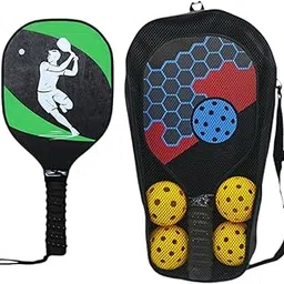 MERISHOPP Pickleball Paddle 4 Pickleballs Players with Storage Bag for Playing Outdoor Style A|Sporting Goods|Tennis & Racquet Sports|Tennis|Racquets-image-70