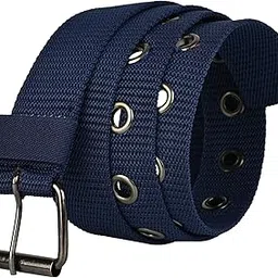 moda berrinche Woven Fabric Belt with Pin Buckle, Quick-Drying Vegan Material, Up to 38 Inches Waist Size, Unisex-picture-42