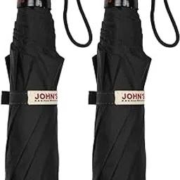 john's Umbrella 545 Moon Silver 3F (Black)-picture-19