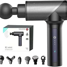 Massage Gun for Muscles Deep Tissue,Percussion Muscle Hypervolt Handheld Massager for Back and Shoulder, Quiet Glide Technology with 3 Adjustable Speeds (Mini), Battery Powered, Multicolor-image-42