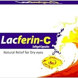Lacferin-C with Curcumin, Vitamin D3 & Omega-3 Fatty Acids – Dry Eye Relief, Eye Moisture & Vision Support – 30 Capsules | Eye Health & Tear Film Balance (Pack of 1)-picture-15