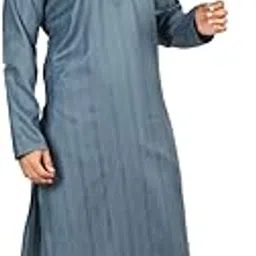jagdish garments Straight Cotton Kurta with Self Design for Men-picture-57
