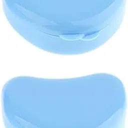 Milaan 2x Mouth Guard Case Orthodontic Retainer Box Denture Storage Container Blue-picture-30