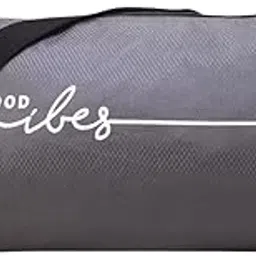 EMMCRAZ Stylish Polyester Duffle Gym Bag for Men | Shoulder Fitness Kit Bag | Durable & Spacious Gym Bag (Multicolor) (Grey)-picture-56