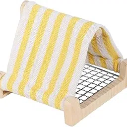 Bird Nest House Hanging Hammock Parrot Tent for Cockatiels Conures Parakeets Yellow-picture-38