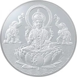 Bangalore Refinery 999 Purity Silver Coin Lakshmi 50 Gram-image-12